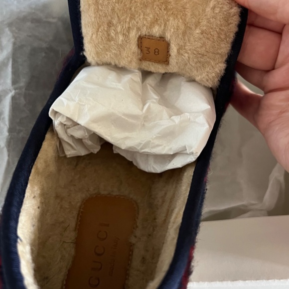 Gucci Fria Horsebit Loafers GG Wool - Picture 3 of 6